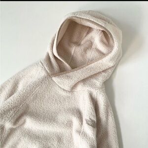 The North Face Sherpa Fleece Pullover Cream hoodie